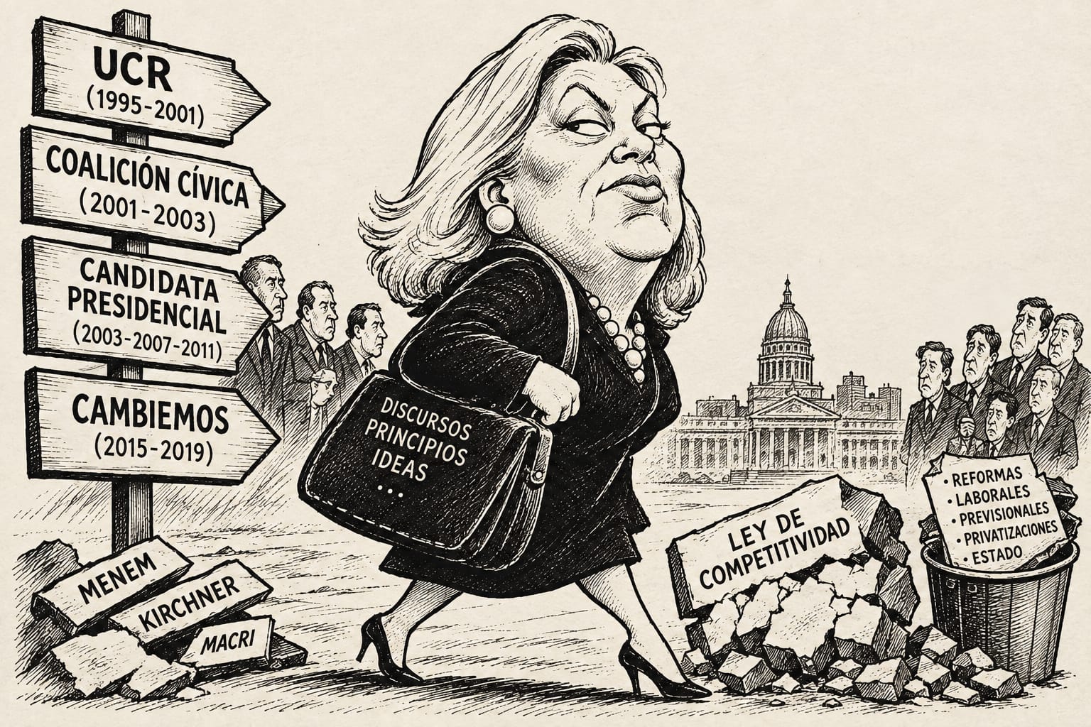 Carrió, peor de lo que&nbsp;pensas